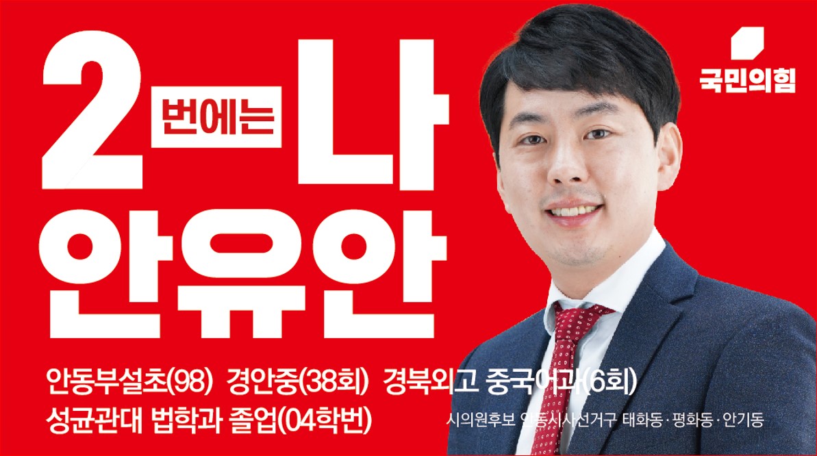 6.1지방선거 안유안